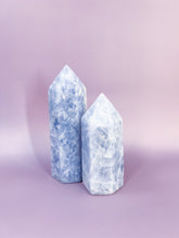 Blue Calcite Tower