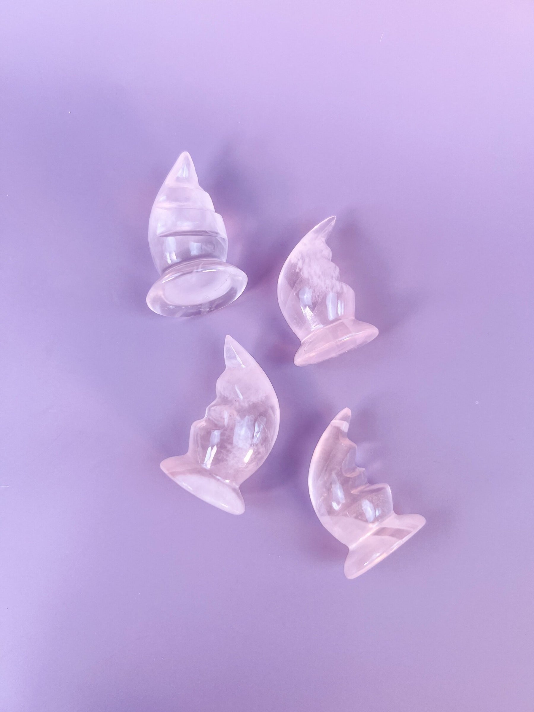 Little Gemmy Rose Quartz Witch Hats